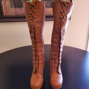Knee high boots